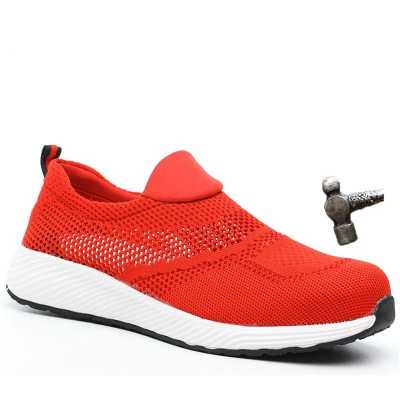 Safety Shoes Brand Summer Lightweight Steel Toecap Unisex Work Safety Boots Breathable Men Women Shoes Plus Size Safety Shoe