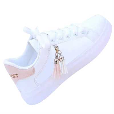 2021 New Spring Autumn Tenis Feminino Fashion White Shoes Woman PU Leather Solid Color Female Shoes Casual Women Shoes Footwears