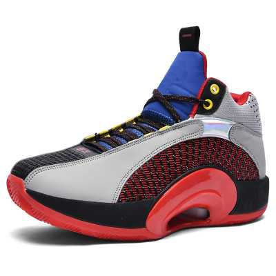 Brand Professional Basketball Sneakers Anti skid Men's Basketball Shoes High top Couple Breathable Man Basketball Boots