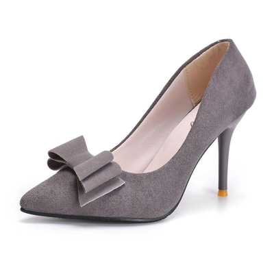 Newest Pointed Women's High Heels Bow Ultra High Heels Women's Single Shoes Designer Women's High Heel Women's Shoes