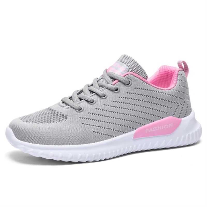 Running Shoes Summer 2021New Women Breathable Sports Shoes Outdoor Lace up Brand Off White Sneakers
