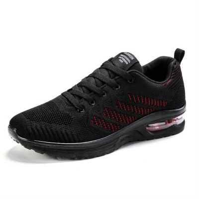 Men Air Cushion Sneaker Comfortable Casual Shoes Shock Absorption Running Shoes Breathable Outdoor Shoes