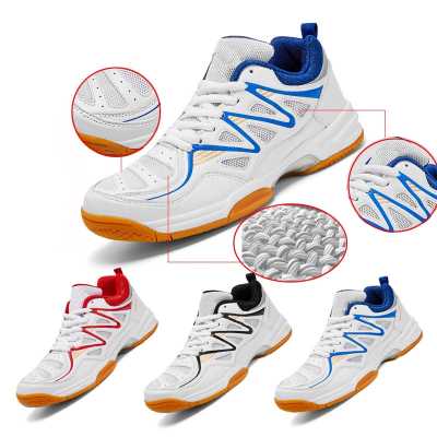 2021 Men Badminton Shoes Women Sneakers Light Black Breathable Female Outdoor Sports Training Women Athletics Sports 36 48